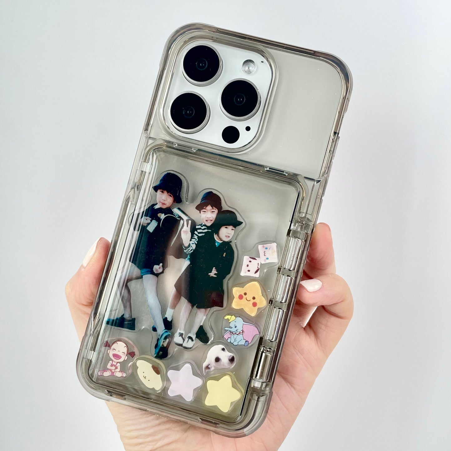 オリジナルトレカアクキー収納2WAYシェイカースマホケース