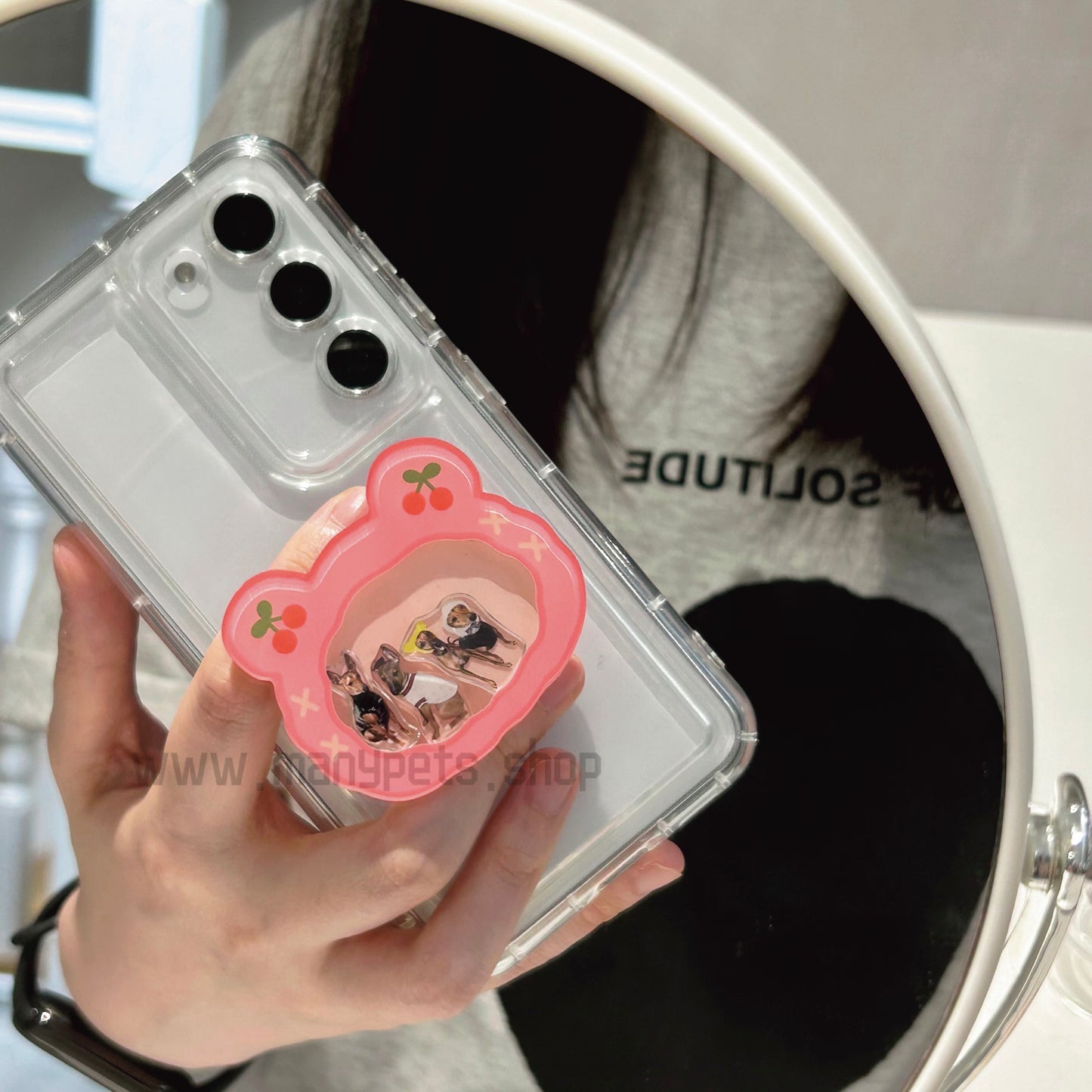 シェイカースマホグリップ3タイプスマホ全機種対応(オリジナルパーツ別購入)