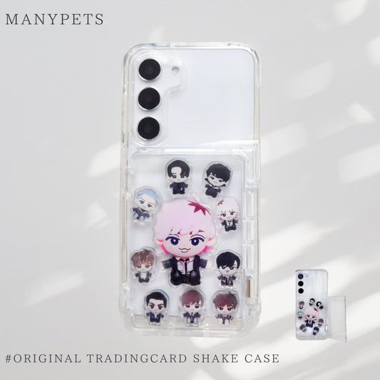 オリジナルトレカアクキー収納2WAYシェイカースマホケース