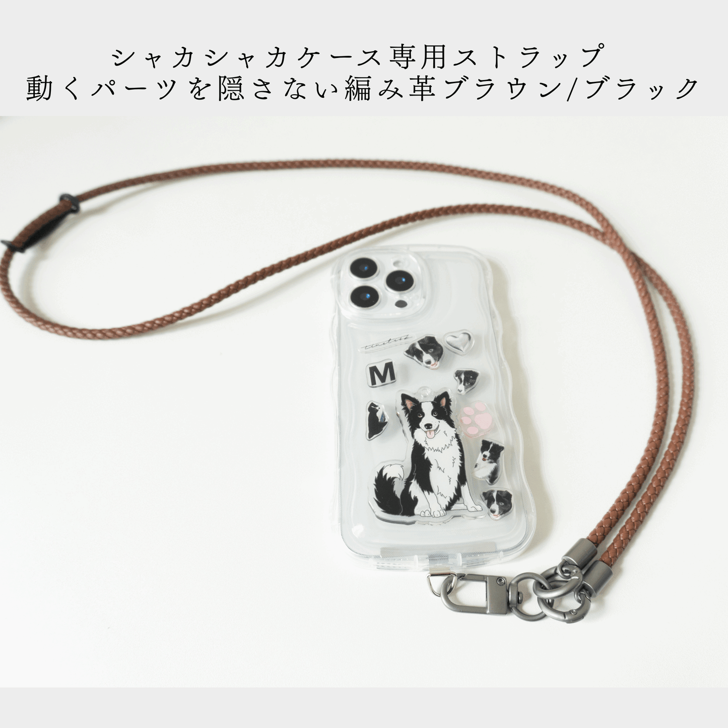 【パーツオーダーメイド写真MAX15枚】Galaxy Redmi薄型シェイカーケース傷防止背面カード付スマホケース