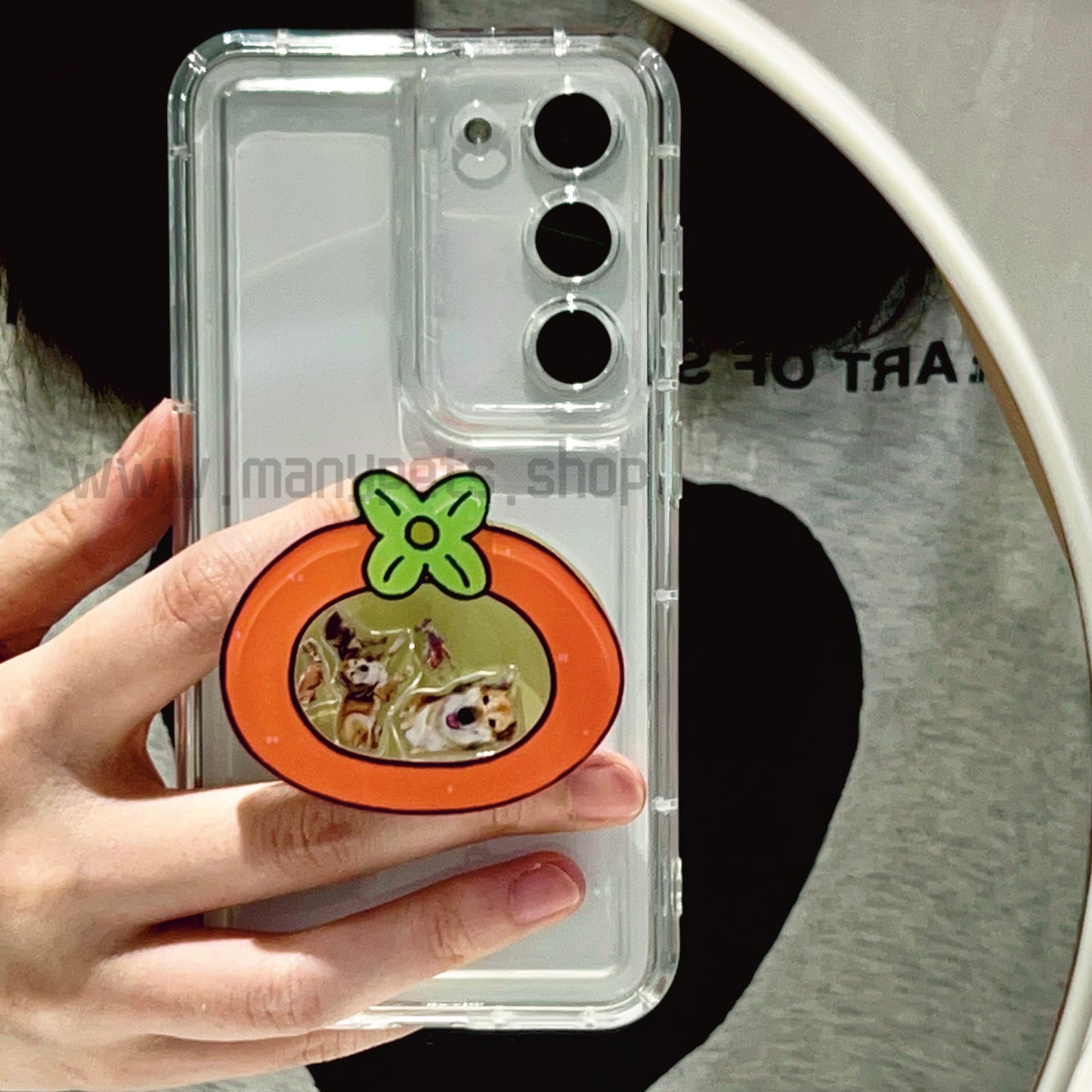 シェイカースマホグリップ3タイプスマホ全機種対応(オリジナルパーツ別購入)
