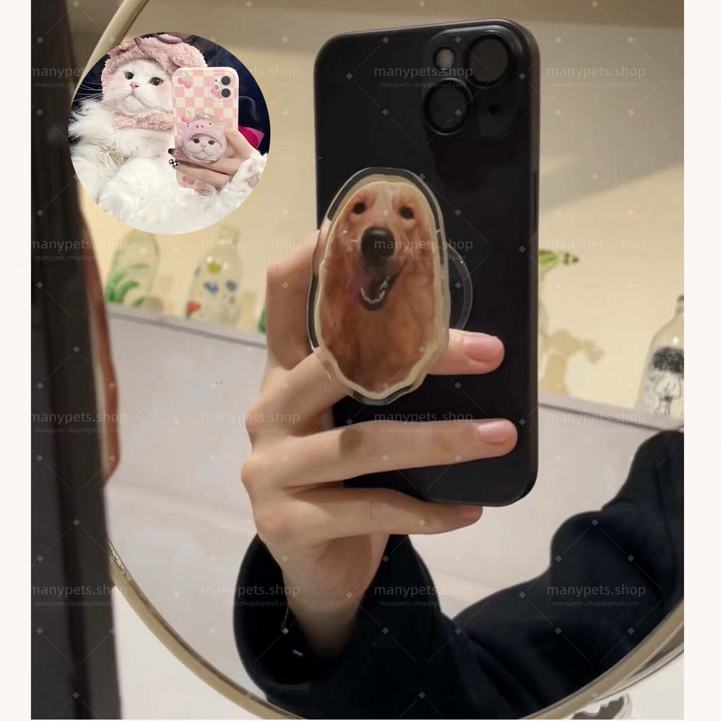 オーダーメイドぷっくりスマホグリップ