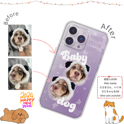 Custom Pet photo Print Phone Case Free Shipping _003 JAN